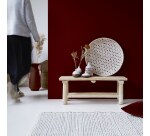 Banc deco en teck massif kilim