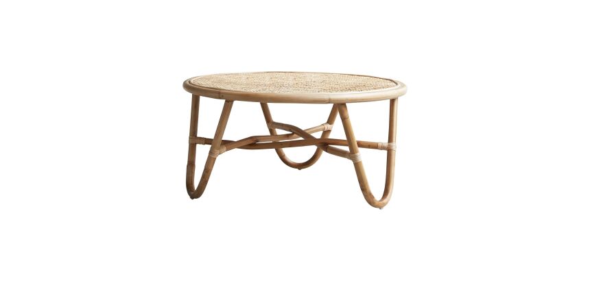 Table basse Lina en rotin