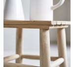 Bout de canape en teck massif kilim