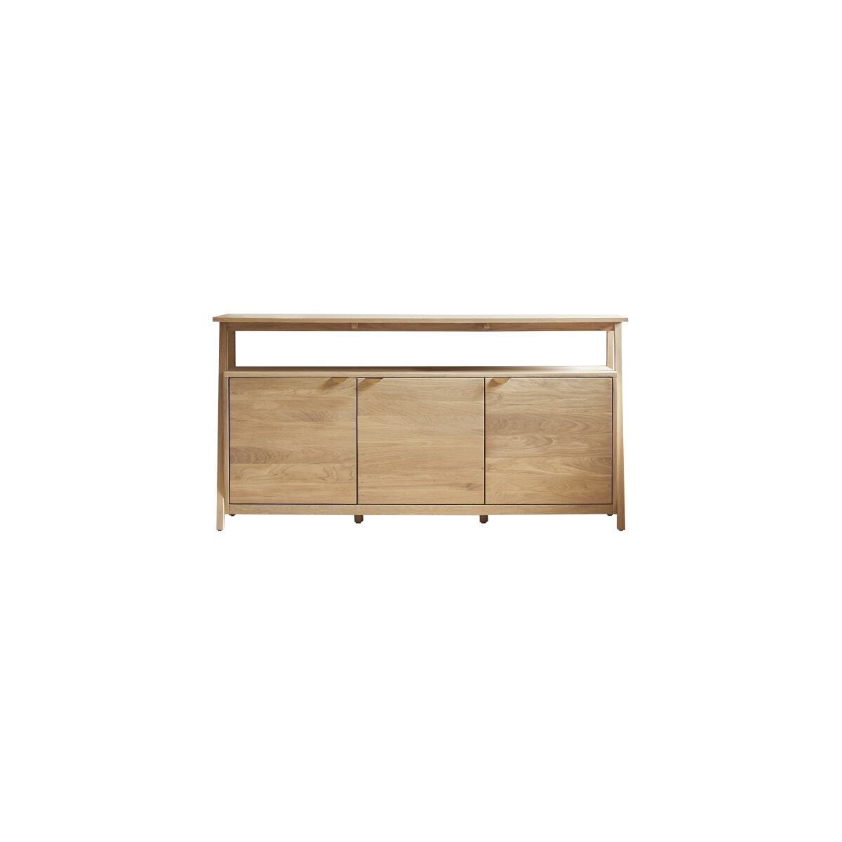 Buffet en chene massif 165 cm pola