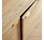 Buffet en chêne massif 165 cm Pola