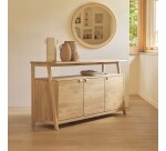 Buffet en chêne massif 165 cm Pola