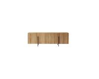 Buffet bas en teck massif L 165 cm Honorine
