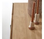 Buffet bas en teck massif L 165 cm Honorine