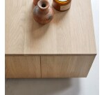 Table basse Anoa Oak en chêne massif, rectangulaire 110 x 60 cm
