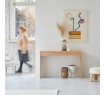 Console Edene en chêne massif