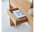 Console Edene en chêne massif