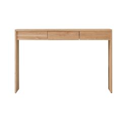 Console Edene en chêne massif