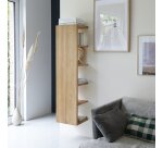 Etagère murale Easy en chêne massif H 137 cm