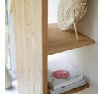 Etagère murale Easy en chêne massif H 137 cm