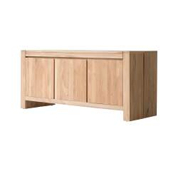 Buffet en chêne massif L 160 cm Edene