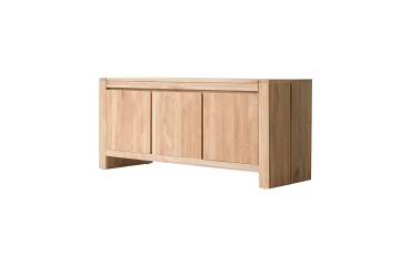 Buffet en chêne massif L 160 cm Edene