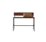 Banc haut Talia en palissandre massif, largeur 120 cm