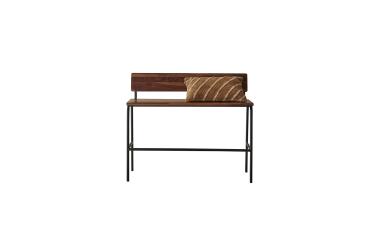 Banc haut Talia en palissandre massif, largeur 120 cm