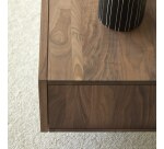Meuble TV Metric en noyer massif L 175 cm