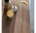 Meuble TV Ellie en noyer massif 180 cm