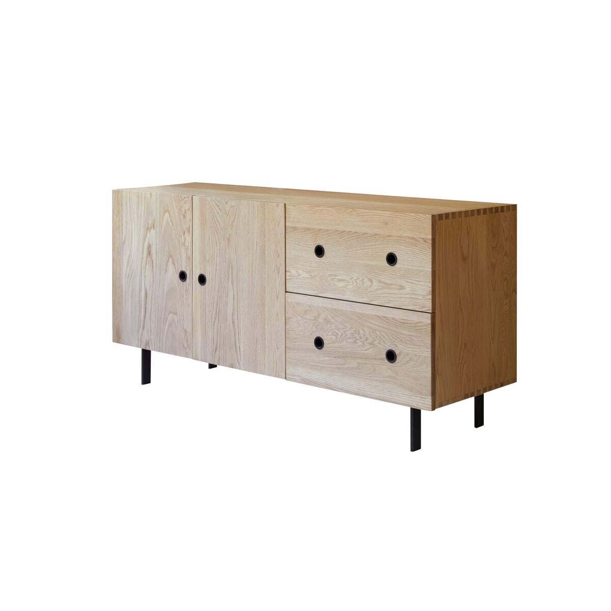 Buffet en chêne massif L 150 cm Jeanne