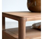 Meuble TV en bois de noyer Arto H 45 x L 180 x P 40 cm