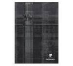 Cahier brochure rembordée rigide A4 192 pages grands carreaux - Assortis