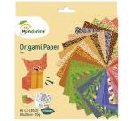 Origami Paper Zoo, 20 x 20 cm, 60F, 70g - Multicolore