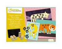 Boîte créative, Pelages à tamponner