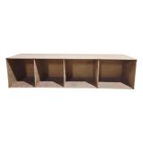 Présentoir vide chiffres kraft 20cm