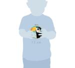Punch Needle, Toucan - Bleu