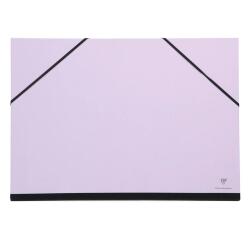 Carton à dessin Couleur à élastiques 37x52cm - Lilas