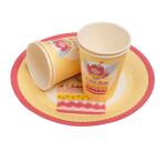 16-pack of 2-ply tissue napkins - 33x33 cm