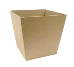 Pot à pinceaux 10x10x9,5cm - Kraft