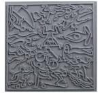 Cernit plaque de texture Sports - Gris