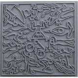 Cernit plaque de texture Sports - Gris