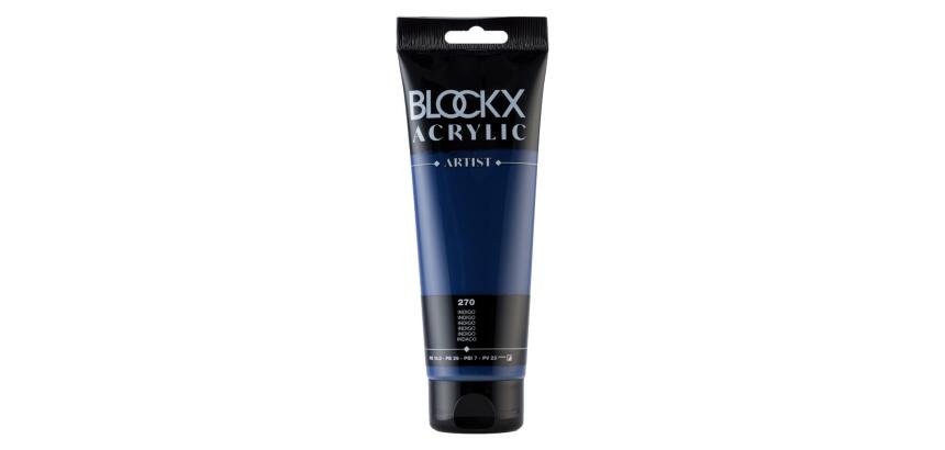 Peinture acrylique fine tube 250ml - Indigo