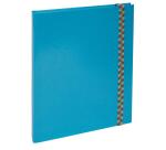 Carnet Iderama 220x170, 192 pages lignées - Bleu