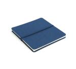 Accordion Book carnet accordéon 9F 14x14cm 300g - Bleu