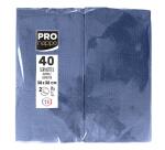 Paquet de 40 serviettes micro gaufrées ouate 2 plis - pliées 1/8