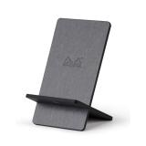 Rhodiarama support pour téléphone mobile simili cuir italien 13x8x8,5 cm - Titane