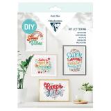KIT DÉCOUVERTE - Lettering 20,5x1,5x30cm