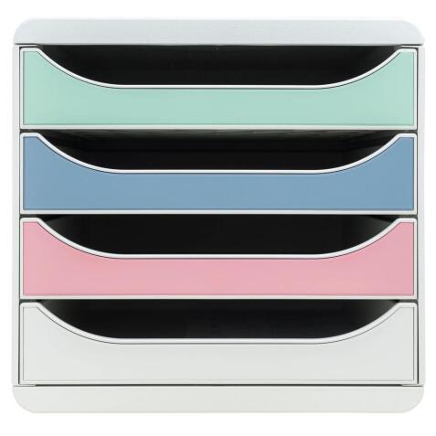 Modulo d'archiviazione Big Box a 4 cassetti Autentik - Colori assortiti