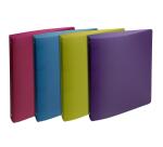 Classeur 4 anneaux 30mm polypropylène Linicolor® intensive - A4 maxi - Couleurs assorties