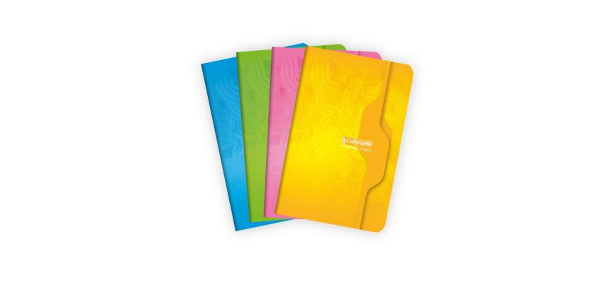 Carnet piqué 7000 11x17 cm 96 pages petits carreaux 70 g - Assortis