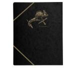 Chemise à élastique 3 rabats Flying Spirit Black 24x32cm motifs assortis - Noir