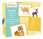 Imagier, Animaux sauvages - Multicolore