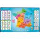 Sous-main rigide PVC France - 37,5x57,5cm - Visuel