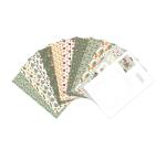 PAPIERS IMPRIMÉS, Bloc de 20 feuilles à motifs 160g/m2 au format A4 (21x29,7cm) + 1 idée créative - Noël vitaminé - Multicolore