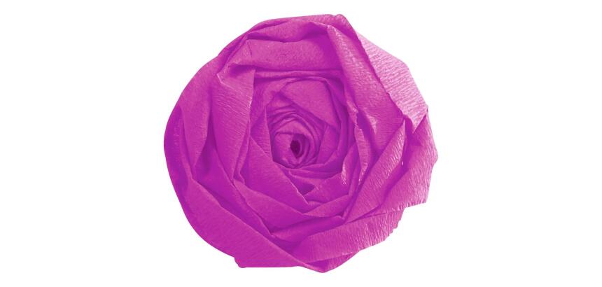 PAPIER CRÉPON, Paquet de 10 feuilles pliées 60% au format 2,50x0,50m