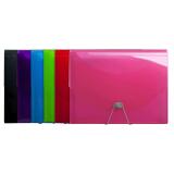 Trieur valisette 13 compartiments en polypropylène IDERAMA PP - 24x32cm - Couleurs assorties