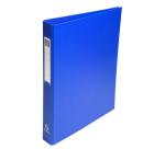 Classeur rembordé polypropylène 4 anneaux ronds de 25mm sur 3eme de couverture