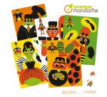 Boîte créative, Pantins à construire, Insectes - Multicolore