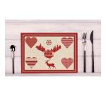 Barquette de 400 sets de table papier gaufré recyclé 80g/m2, Altitude - Format 30x40cm - Altitude